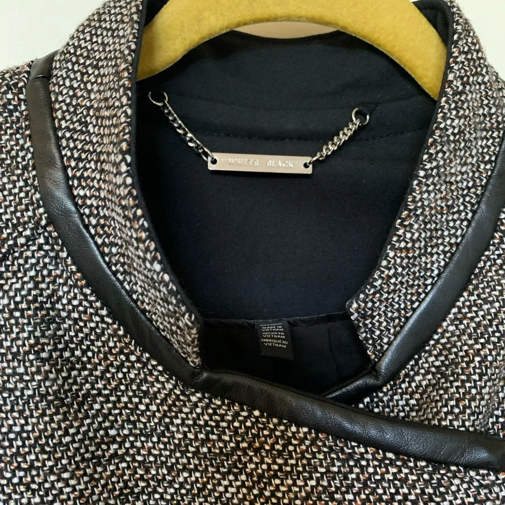 White House Black Market Women's Tweed Moto Jacket 🌴
